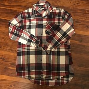 Plus Size Flannel Dress
